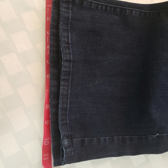 Lane Bryant Dark Wash High Rise Flare Bottom Jeans Size 18 - Picture 7 of 8